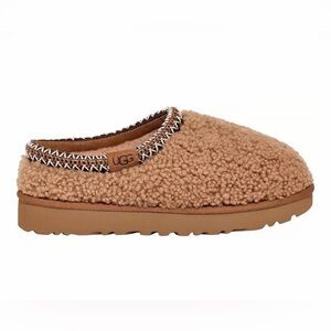 Womens Ugg Tasman Maxi Curly Slippers Shoes Chestnut Brown Size 9